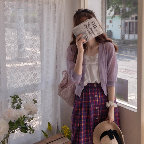 [LABEL] Gemmad Summer Bichim Cooling Cardigan [size: F (55~66)] [Pre-order Yeon Bora only, scheduled to be shipped after 6/9]