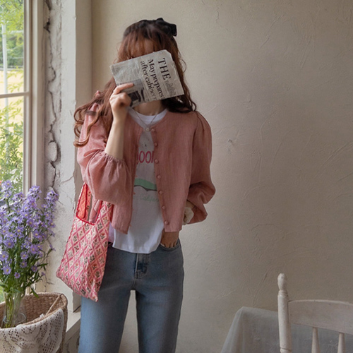 [MADE] Countess Summer Bibirang Cardigan Blouse [size: F (55~66)]