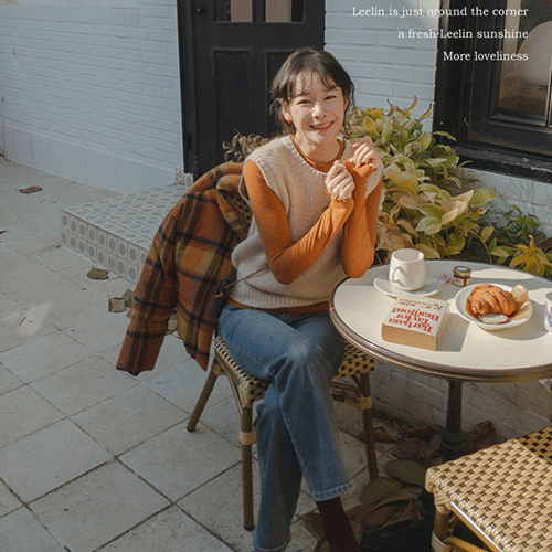 [MADE] Seize Pogle Knit Vest [size: F(55~66)]