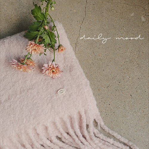 Cotton Candy Boucle Muffler