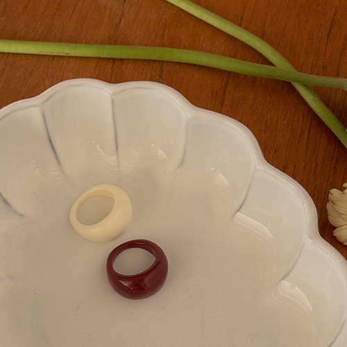 Cherry Soda Bold Acrylic Ring