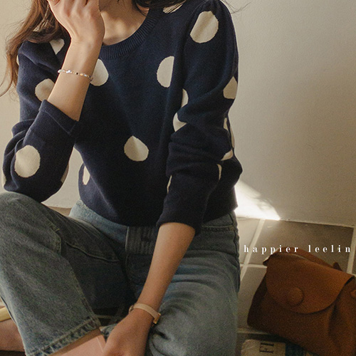 Sienne Dot Shirring Knit [size:F(55~66)]