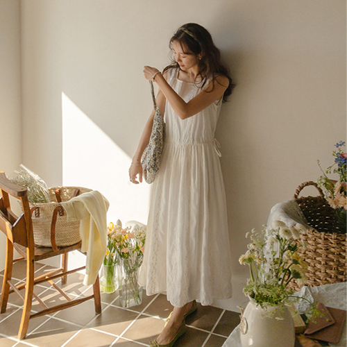 Elin Romantic Lace dress [size:F(55~66)]