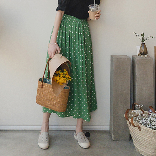 [New Color Add][LABEL] Karen’s Fluffy Huldot Skirt[size:F,1]