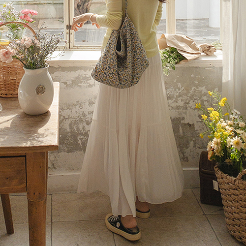 [LABEL] Juliet Lovely Shirting Spring Skirt[size:F(55~66)]