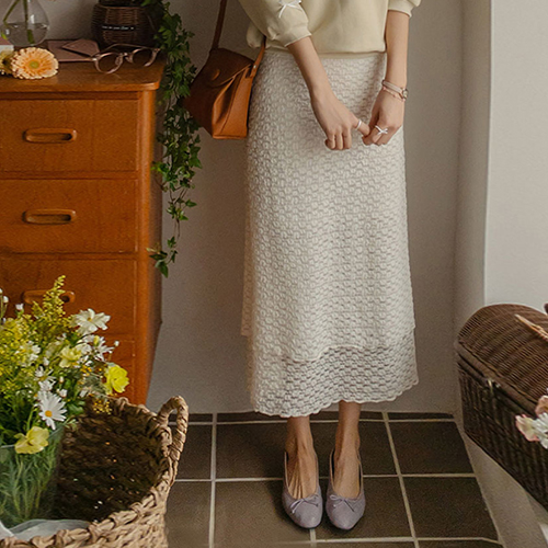 [LABEL] Daisy luxurious race cancan skirt [size: F(55~66)]