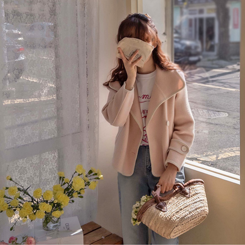 [Early bird special price 10,000 won discount] <FONT color=#5a3954>MADE LIN</font> Giuliano Sugar Line Flexible and Soft Jacket [size: F(55~66)]