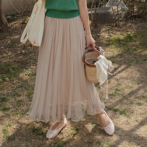 [LABEL] Lopez Yerimood Luxurious Sarang Shallan Skirt [size: F (55~66)]