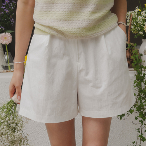 [Breathability↑][Rustly Texture]Aline Pretty Semi Aline Pants[size:S,M]
