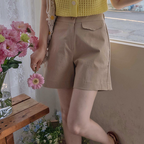 [LABEL] Luxsummer Stretchy Pocket Point Edge 3-part Pants [size: F (55~66), L (77)]