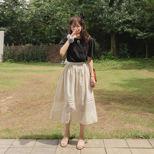 Arohi Romantic Mood Race Skirt[size:F(55~66)]