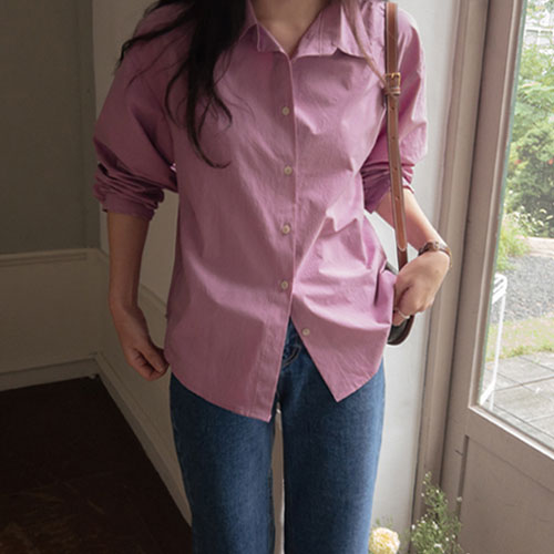 Basic cotton shirt with good cloning utility [size: F (55-66)]