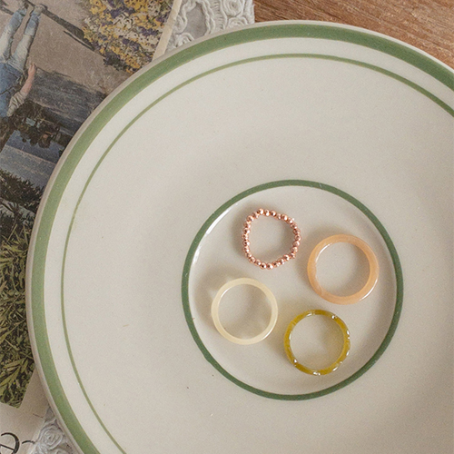 Formica transparent Ring Set