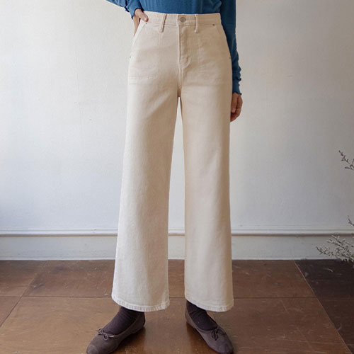 [Yanggimo][New product special price 7,000 won discount] <FONT color=#5a3954>MADE LIN</font> [Solid elasticity!] Prim's warm and fluffy Yanggimo crop pants [size: S, M, L, XL]