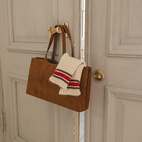 Sherwood Suede Square Tote Bag