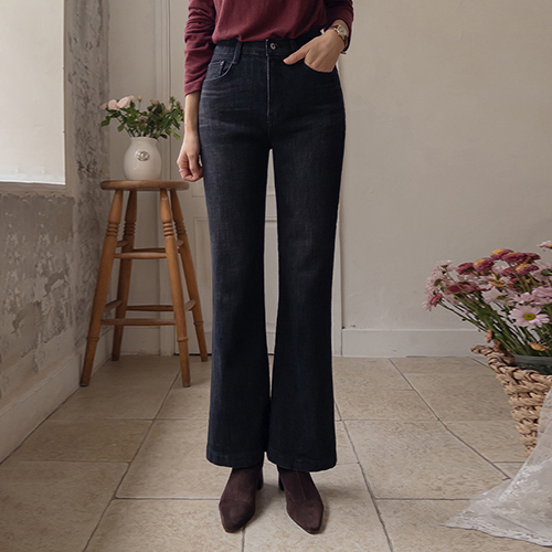 [Special Sale 20% ★Limited Quantity] [Hot♨ Fleece] Yubind Stretch Washed Denim Pants [size: S, M, L]