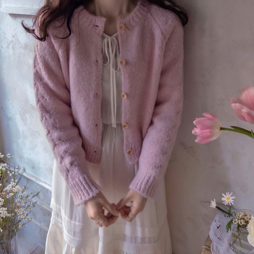 [LABEL] Love Kwabagi Soft and Warm Cardigan [size:F(55~66)]