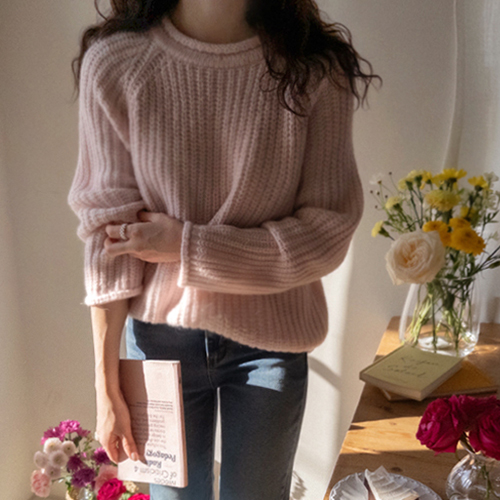 [LABEL] Lovelin's Pockdaktasumi Yerifit Alpaca Wool Knit [size:F(55~66)]