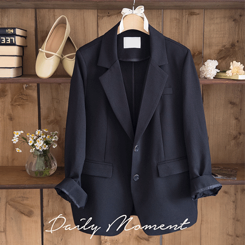 [Best Special Price 11,000 Won Discount] <FONT color=#5a3954>MADE LIN</font> Edive Cool Two Button Jacket [size: F (55~66)]