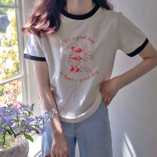 QTee's & Mickey Sleeveless Soft Silk Tee [size: F (55~66)]