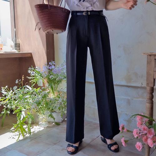 Ansellid Belt Set Stretchy Summer Pants [size: S, M]