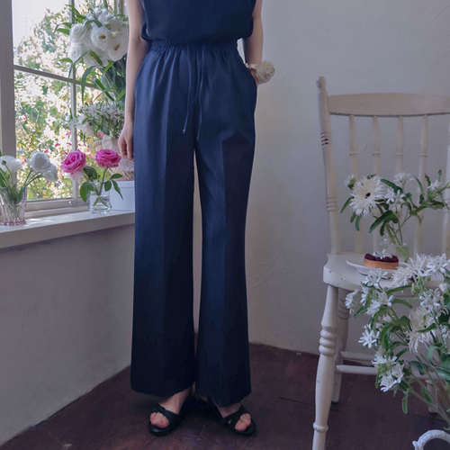 [LABEL] Charangsummer Skylight and Cool Tencel Band Pants [size:F(55~66)]
