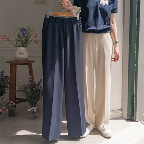 [Screaming~ All summer long][Comfortable back banding][New product special price 6,000 won discount] <FONT color=#5a3954>MADE LIN</font> Pervinne Summer Screaming Back Banding Pants[size:S,M,L]