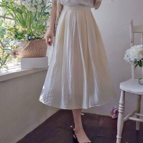Ancranby Light and Cool Pleated Skirt [size:F(55~66)]