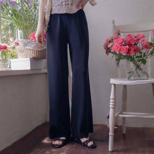 [New product special price 7,000 won discount] <FONT color=#5a3954>MADE LIN</font> Use comfortable Pleats Banding Pants [size: Short/Long S, M, L, XL]