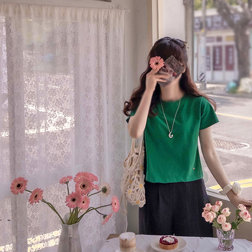 Classby pendant firm and flexible silk tee [size:F(55~66)]