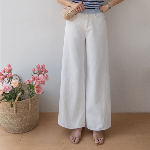 Kina Primium Ringsa Diagonal Cut Wide Thong Pants [size:S,M,L]