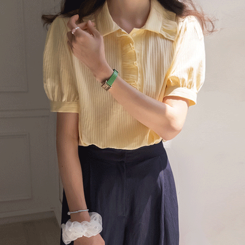 Remina Vertical Freel Kara Blouse [size: F (55~66)]