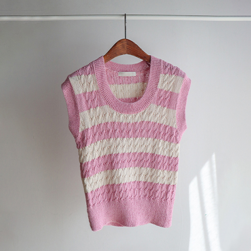 [Sample Sale] Stripe Vest
