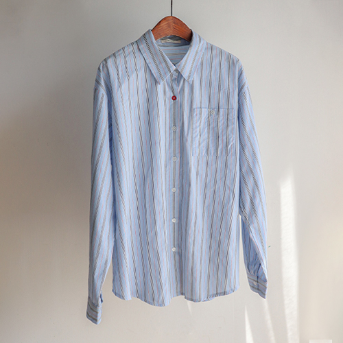 [Sample Sale] Button Key Point Shirt