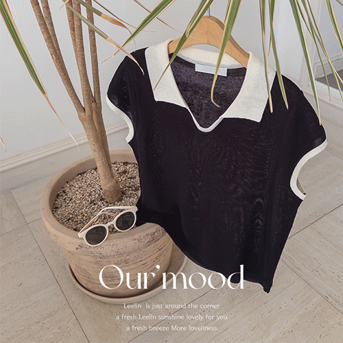 Prema cap sleeve wind blowing summer knit [size: F (55~66)]