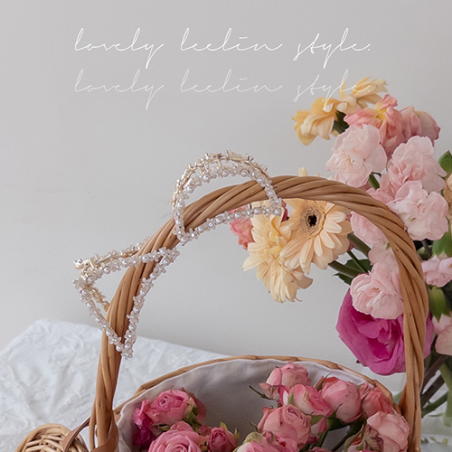 Cherry Blossom Pearl Hair Clip