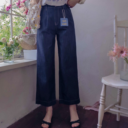 Jake Bean Non-Fade Stitch Point Wide Band Pants [size:S,M,L]