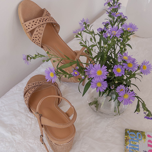 One Fine Morning Wedge Sandals Heel