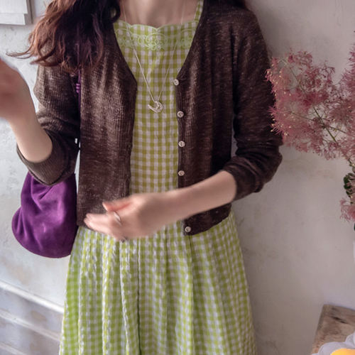 Clotzby Stretchy Seasonal Golji Soft Cardigan [size: F (55~66)]