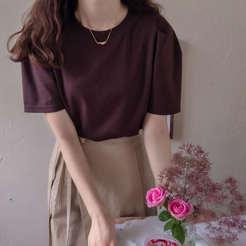 Rayburn's Stretchy Span Lovely Sleeve Voluminous Tee [size: F (55~66)]
