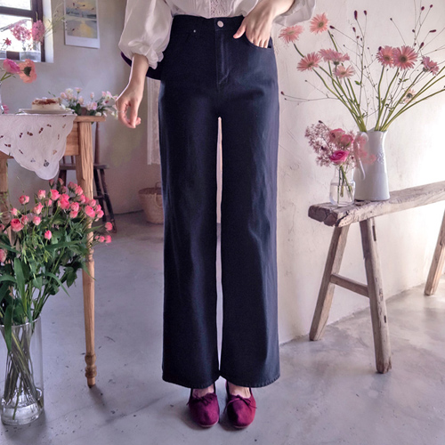 Shukrobin Non-Fade Semi-Wide Soft Pants [size: S, M, L]