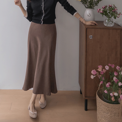 [LABEL] Berry's Graceful Mermaid Back Banding Skirt [size: F (55-66)]