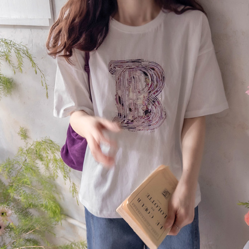 Klantz Non-Lettering Key Point Mini Bead Tee [size: F(55~66)]