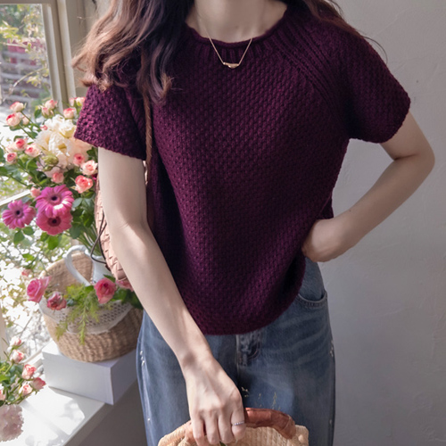 [LABEL] Schubertin Waffle Love Autumn Firm and Flexible Knit [size: F(55~66)]