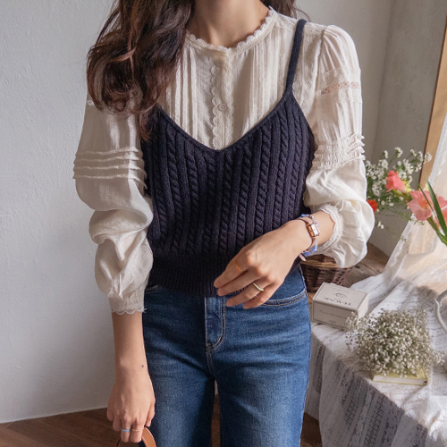 [LABEL] Rosenpin lovely loose fit Twiddle bustier [size: F(55~66)]