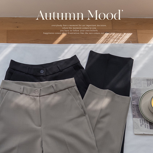 [Good! Tension] [High-quality material] Janene Tension Reggi Hidden Band Slacks [size: S, M, L]