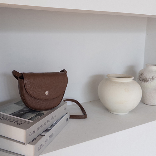 Cute half-moon shaped Mini Cross Bag