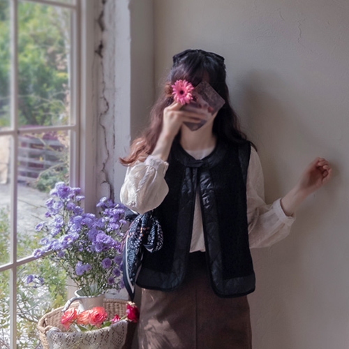 Crondia Reversible Fall Season Coordination Vest [size: F(55~66)]