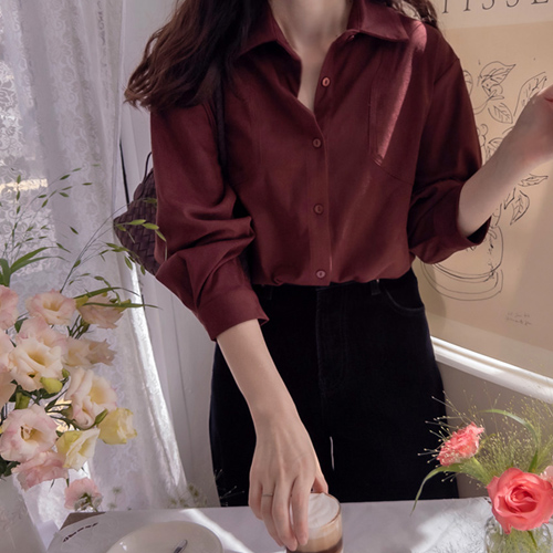 Chelsea Soft Suede Flexible Fit Shirt [size: F(55~66)]