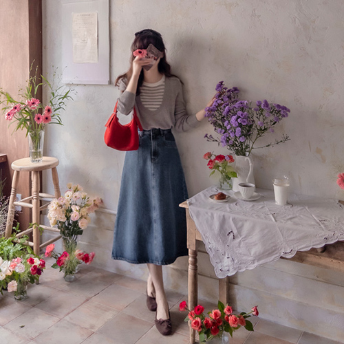 [LABEL] Phoenician Dangara Layered Soft Knit [size: F(55~66)]